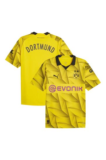Puma Yellow Borussia Dortmund Cup Shirt