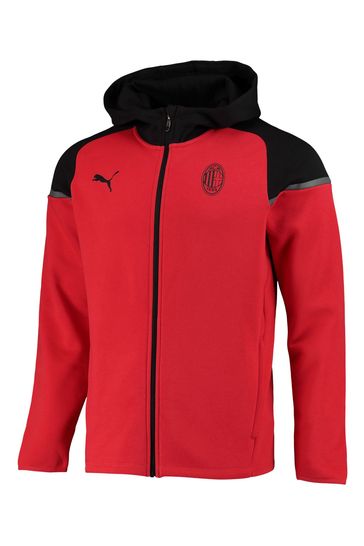Buy Puma AC Milan Casuals Hooded Jacket from the Laura Ashley online shop