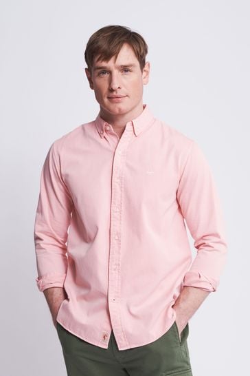 Aubin Hessle Garment Dyed Shirt