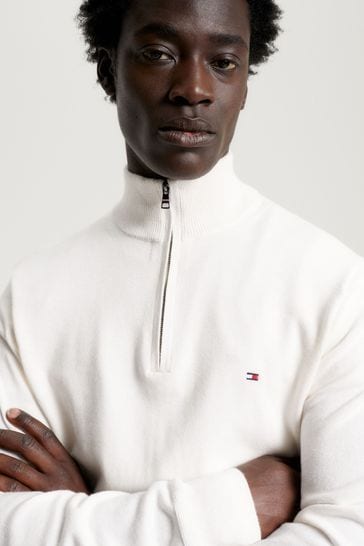 Half zip jumper tommy hilfiger 2025