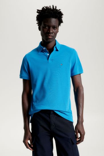 Buy Tommy Hilfiger Blue 1985 Regular Polo Top from Next Ireland