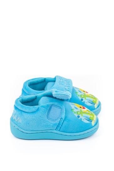Buy Vanilla Underground Blue Baby Shark Slippers from Next Singapore