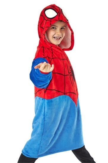 Vanilla Underground Red Spiderman Blanket Hoodie