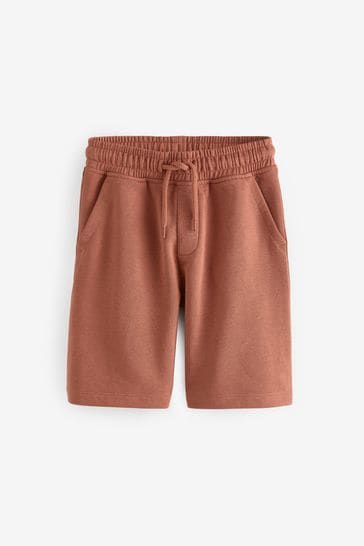 Brown Rust 1 Pack Basic Jersey Shorts (3-16yrs)