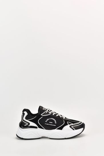 Karl Lagerfeld Komet Leather Mix Trainers