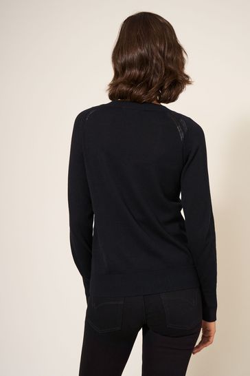 White stuff black cardigan outlet