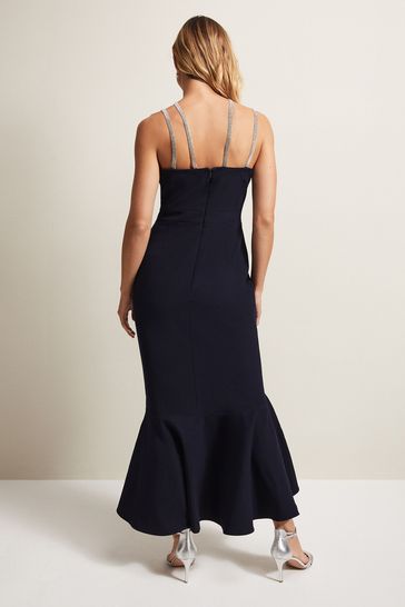 Phase eight navy 2025 maxi dress