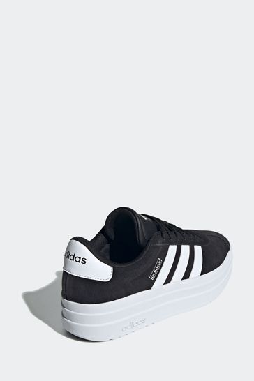 adidas Black White VL Court Bold Shoes