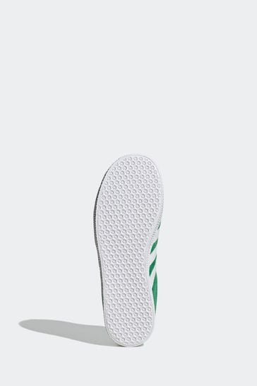 adidas Originals Green White Gazelle Trainers