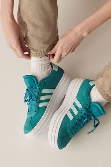 adidas Blue/White VL Court Bold Trainers