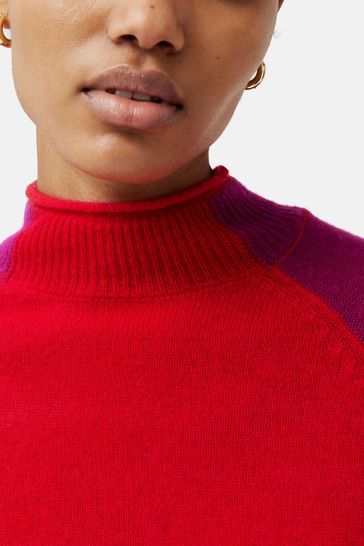 Jigsaw fleece merino raglan jumper hotsell