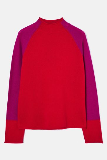 Jigsaw fleece clearance merino raglan jumper