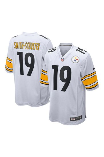 Buy Fanatics Pittsburgh Steelers Road Game White Jersey JuJu Smith Schuster Youth from Next Israel