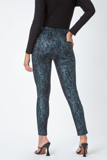 Printed jeggings online sale