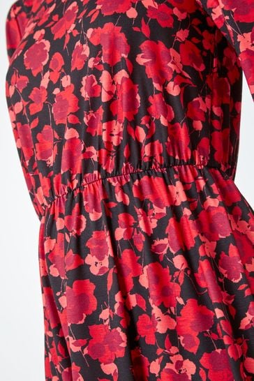 Roman poppy dress top