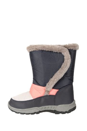 Buy Mountain Warehouse Blue Caribou Kids Faux Fur Trim Sherpa