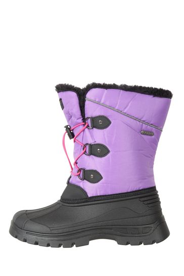 Buy Mountain Warehouse Kids Whistler Sherpa Lined Adaptive Snow Boots from Next Netherlands