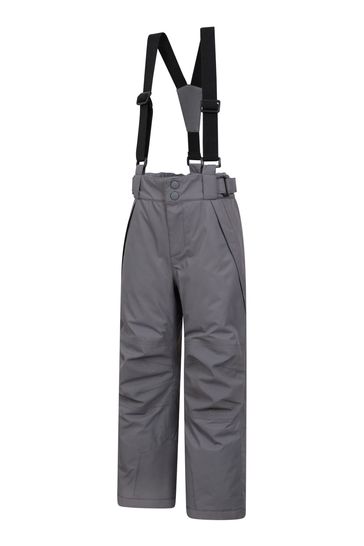 Mountain Warehouse Grey Falcon Extreme Kids Waterproof Ski Trousers