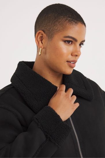 Simply be aviator jacket deals