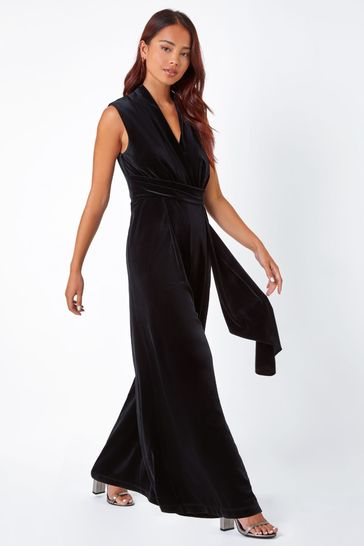 Roman black shop jumpsuit