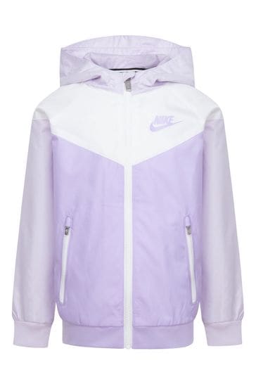 Nike Purple Little Kids Wind Runner Jacket