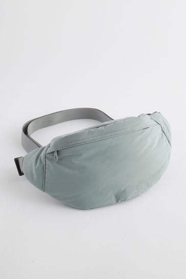Grey Cross-Body Bag