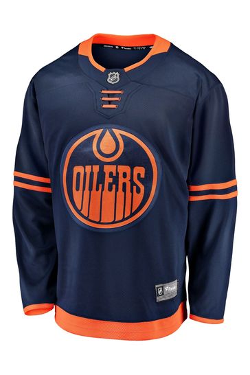Buy Fanatics Blue NHL Edmonton Oilers Alternate Breakaway Jersey