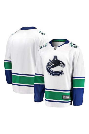 Buy Fanatics NHL Vancouver Canucks Away Breakaway White Jersey