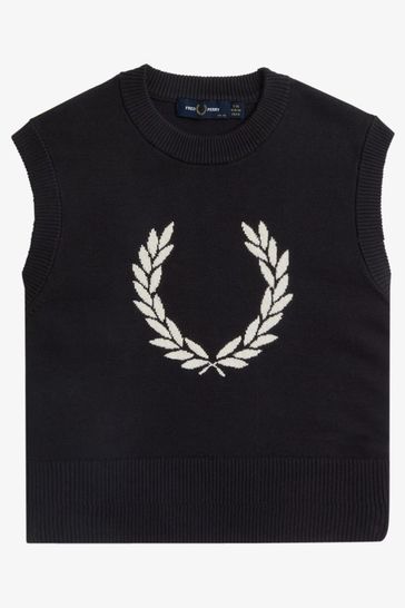 Fred perry sleeveless jumper best sale