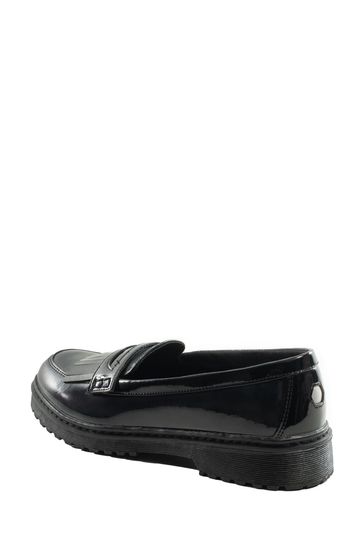 Girls slip top on loafers