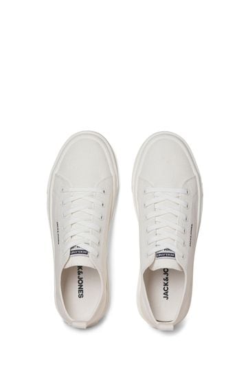 Jack & jones canvas trainers hot sale