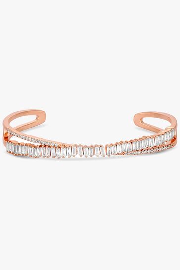 Cubic zirconia sale cuff bracelet