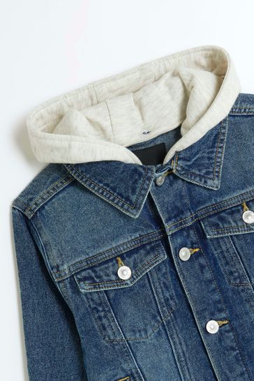 River island kids denim jacket cheap