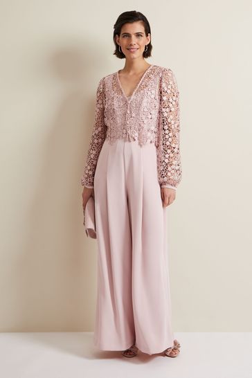 Jumpsuit blush pink new arrivals