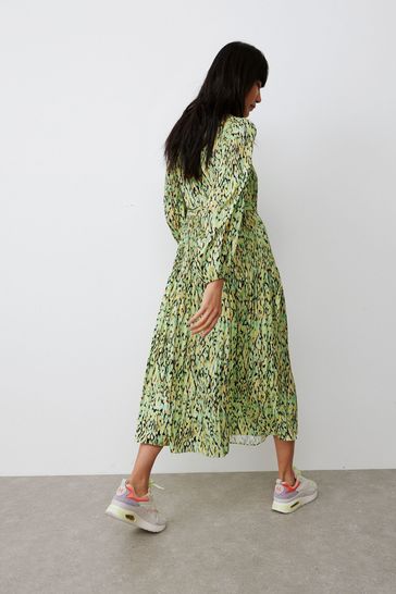 Oliver bonas green online dress
