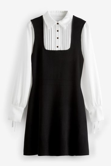 Knitted pinafore outlet