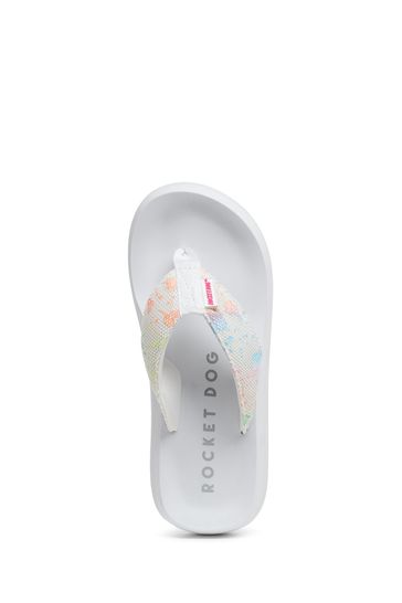 Rocket dog glitter flip flops best sale