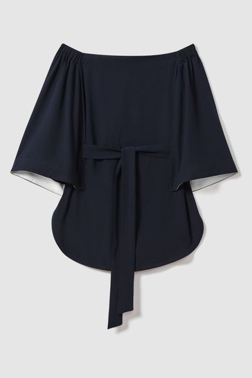 Off the shoulder tunic outlet