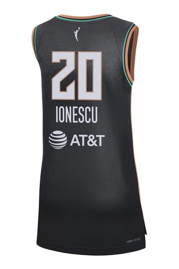 Fanatics Black NBA New York Liberty Dri FIT WNBA Victory Jersey