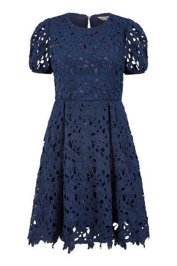 Yumi blue 2025 lace dress