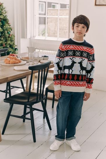 Next boy christmas jumper hot sale