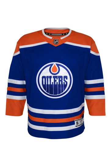 Fanatics Blue NHL Edmonton Oilers Replica Home Jersey