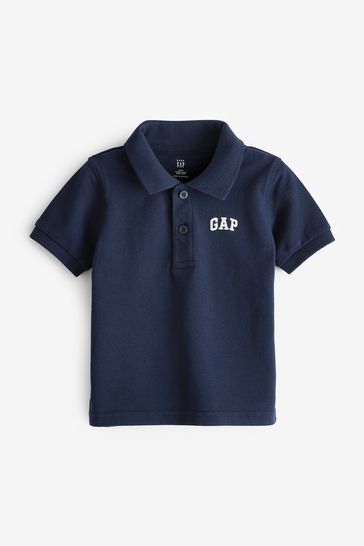 Buy Gap Logo Pique Baby Polo Shirt Newborn 5yrs from the Laura Ashley online shop