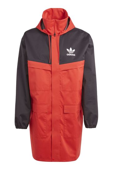 adidas Red Manchester United x Originals Bench Jacket