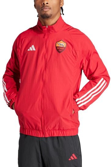 adidas Red AS Roma Anthem Jacket