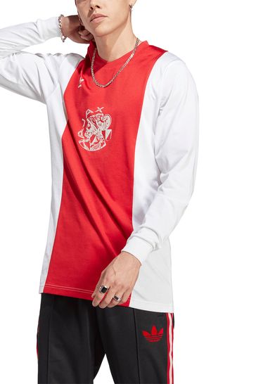 adidas Red Ajax x Originals OG Long Sleeve Jersey