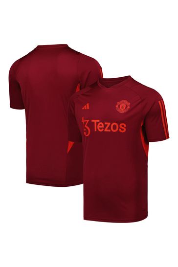 adidas Red Manchester United European Training Jersey