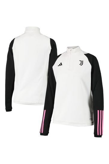 adidas White Juventus Training Top Womens