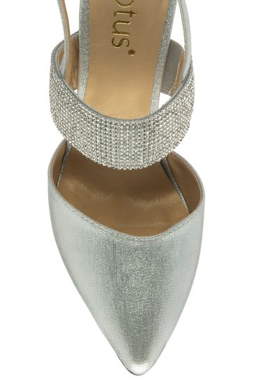 Lotus silver shoes outlet