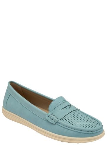 Lotus Blue Loafers